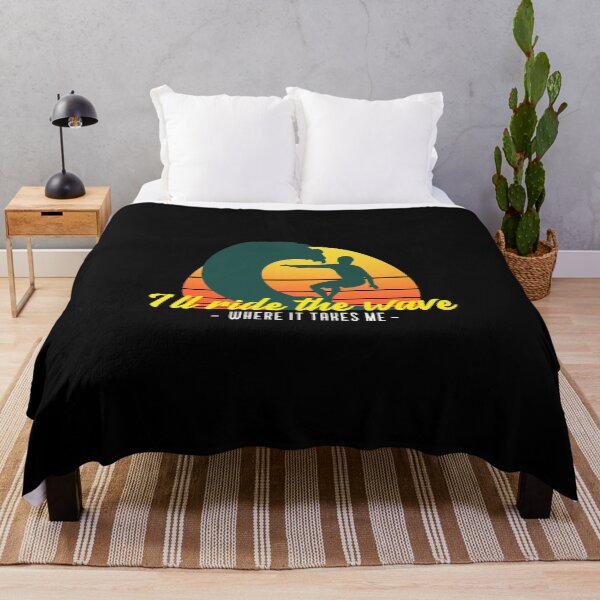 Item preview, I'll ride the wave where it takes me designed and sold by QuoteableTees.