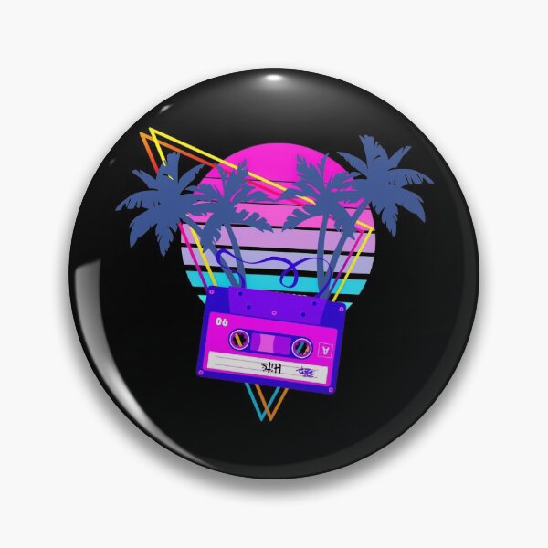 Artikelvorschau, Vaporwave Aesthetic Art - 90er Jahre Sunset Cassette Tape im Outrun Synthwave-Stil entworfen und verkauft von Hitagivapor.