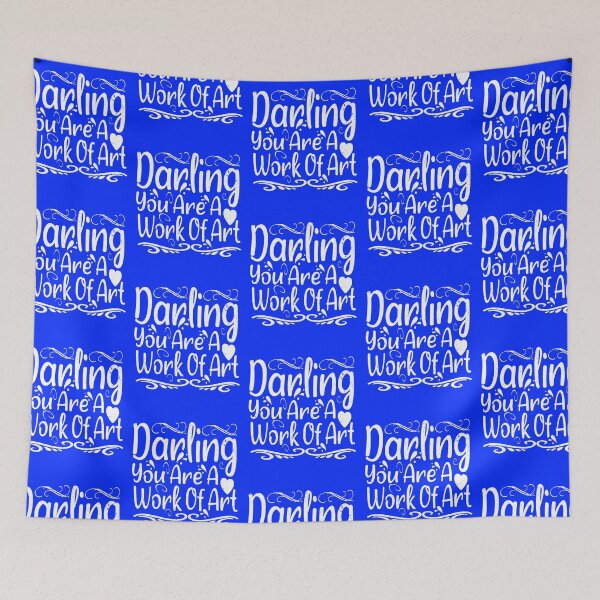 Item preview, Darling You are a work of Art,Positive Words , motivational words inspirational,cute designed and sold by buzz1days.