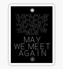 May We Meet Again Constellation Sticker