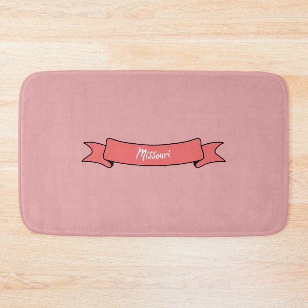 Item preview, Missouri - Ribbon Label (pink) designed and sold by CityCollection.