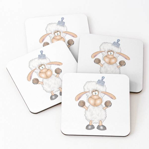 Item preview, Funny sheep with a comb designed and sold by Balazs Borzon.
