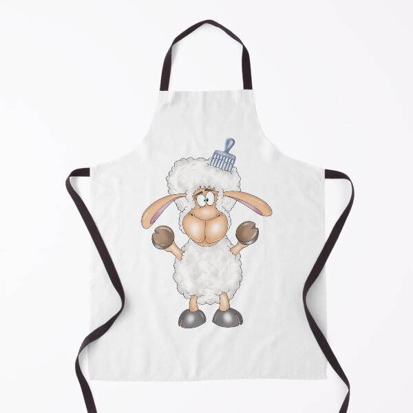 Item preview, Funny sheep with a comb designed and sold by Balazs Borzon.