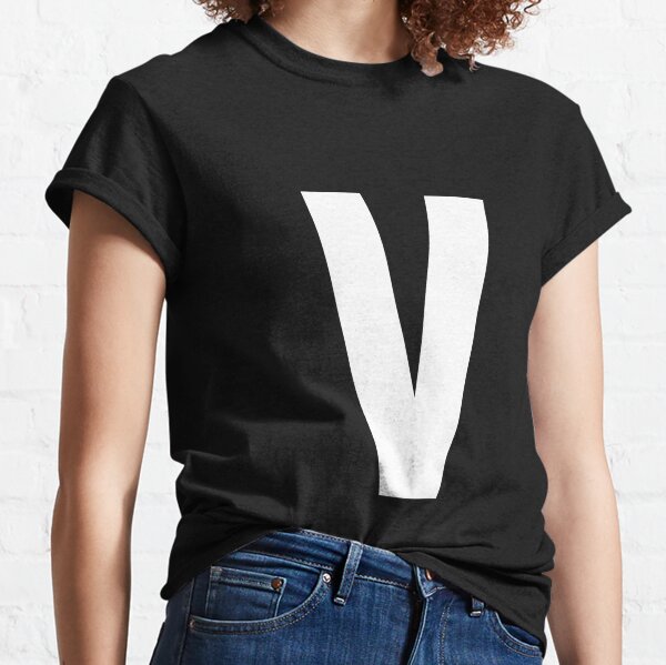Monogram Sporty V-Neck T-Shirt - Luxury Black