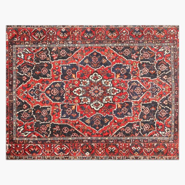 Tufted carpet / loop pile / Bakhtiari Rug | Antique Persian Bakhtiari Carpet wool  Jigsaw Puzzle