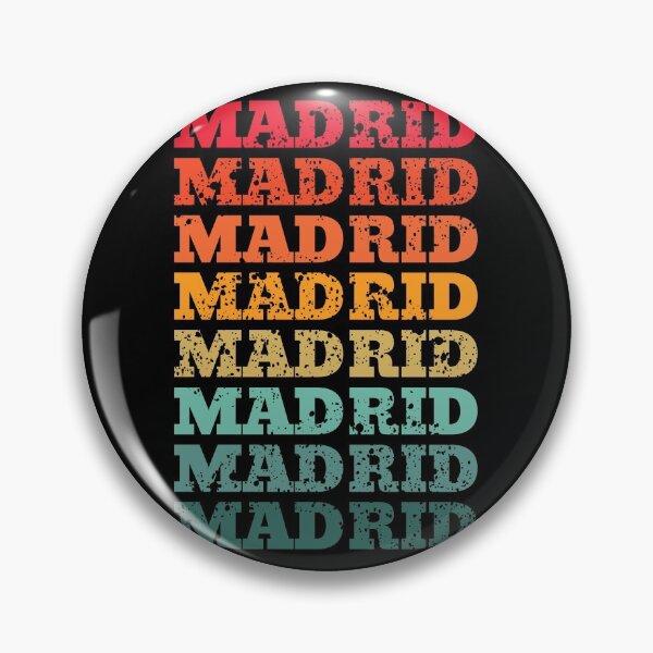 Item preview, Madrid - repeated retro vintage sunset colors with a distressed design effect designed and sold by Rhu Creations.