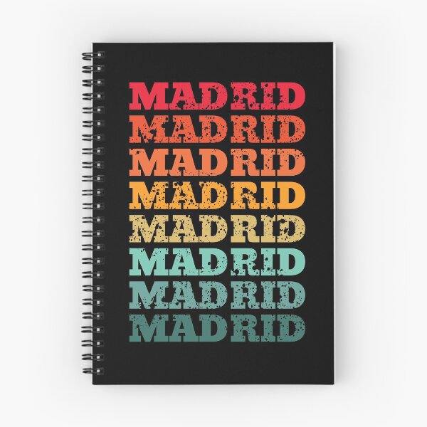 Item preview, Madrid - repeated retro vintage sunset colors with a distressed design effect designed and sold by Rhu Creations.