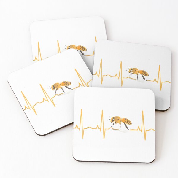 Item preview, Bee Lover Gifts - Honeybee Heartbeat TShirt Men Women Kids designed and sold by ImartX.