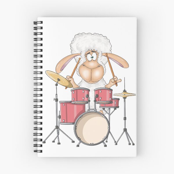 Item preview, Drummer Sheep designed and sold by Balazs Borzon.