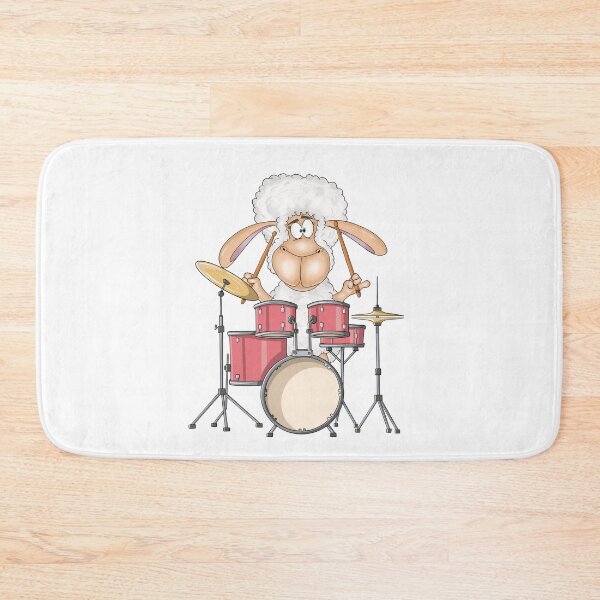 Item preview, Drummer Sheep designed and sold by Balazs Borzon.