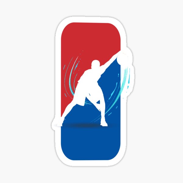 High Crossover Dribble Basketball Nba Logo Parody Sticker For Sale By