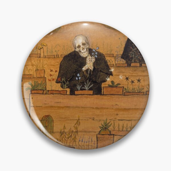 Item preview, The garden of Death (Kuoleman puutarha) by Hugo Simberg designed and sold by IndieArtDream.