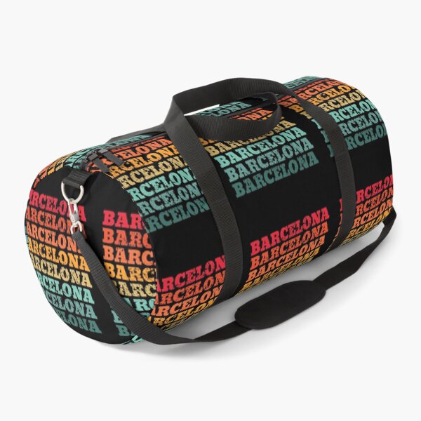 Item preview, Barcelona - repeated retro vintage sunset colors with a distressed design effect designed and sold by Rhu Creations.