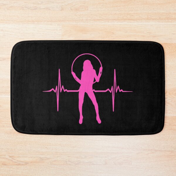 Item preview, HULA HOOP Girl - Heartbeat EKG Herzlinie Hullern designed and sold by urban-design.