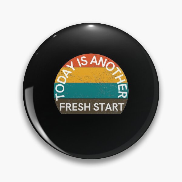 Item preview, Today Is Another Fresh Start - Stay Motivated designed and sold by PrintexDesigns.