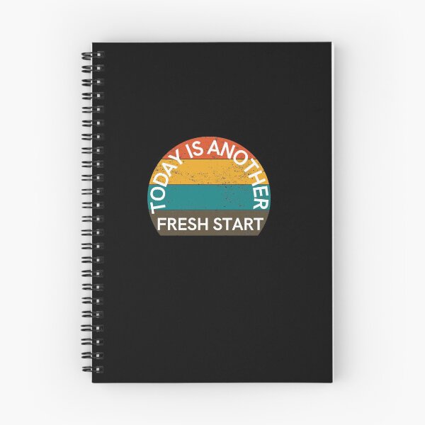 Item preview, Today Is Another Fresh Start - Stay Motivated designed and sold by PrintexDesigns.