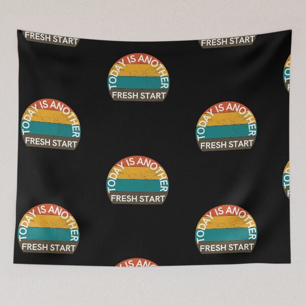 Item preview, Today Is Another Fresh Start - Stay Motivated designed and sold by PrintexDesigns.