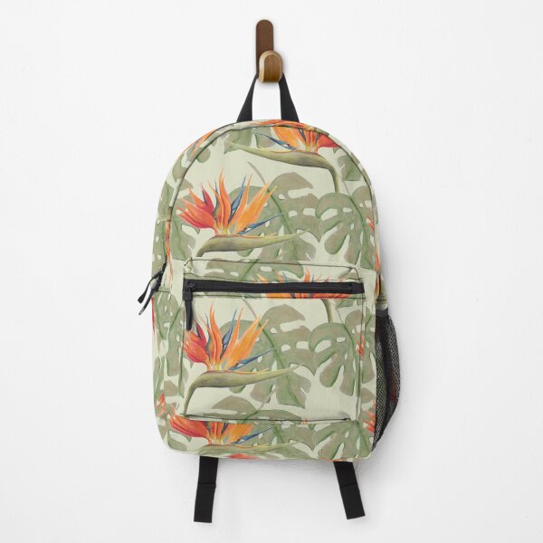 Item preview, Tropical Flowers and leaves pattern designed and sold by CreativeIsland.
