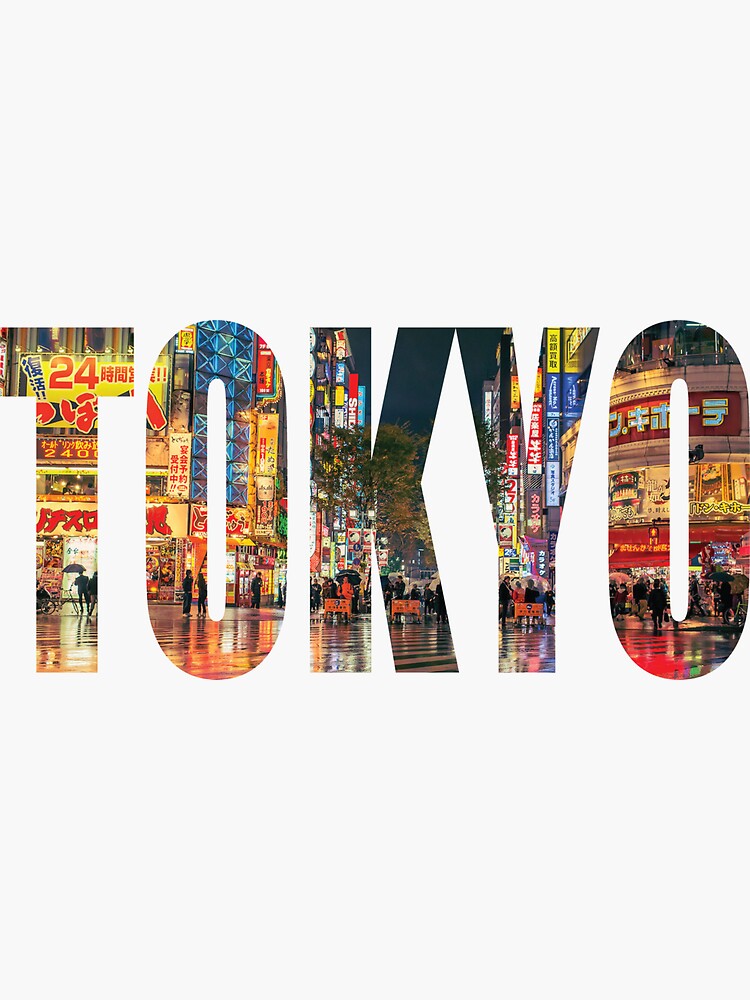 Thumbnail 3 of 3, Sticker, Tokyo designed and sold by Obercostyle.