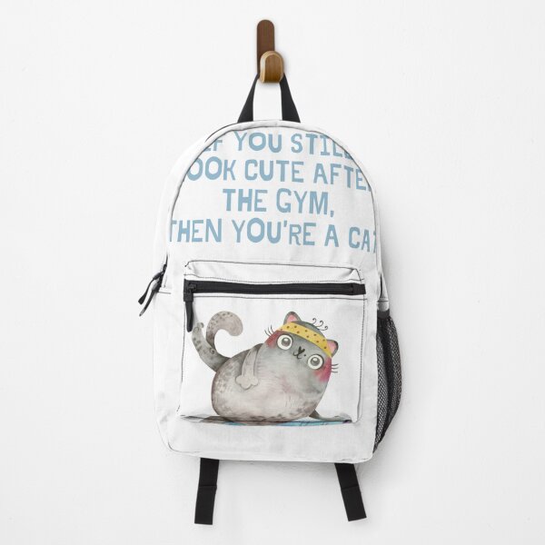 Item preview, Funny - Gym Cat designed and sold by iamwowie.