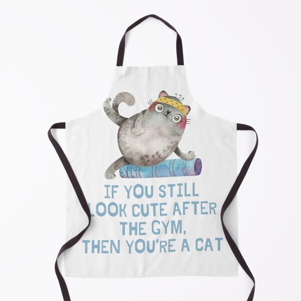 Item preview, Funny - Gym Cat designed and sold by iamwowie.