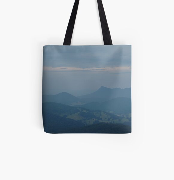 Joe Mortelliti Gallery - Lookout near Marysville, Victoria, Australia. All Over Print Tote Bag
