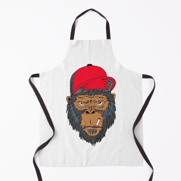 Item preview, Nerdy monkey smoking  designed and sold by chrstdnl.