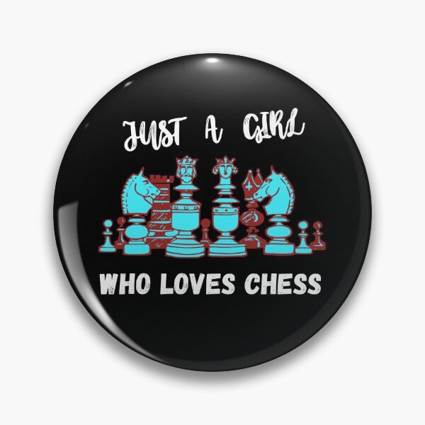 Item preview, Just A Girl Who Loves Chess designed and sold by Quadghouls.