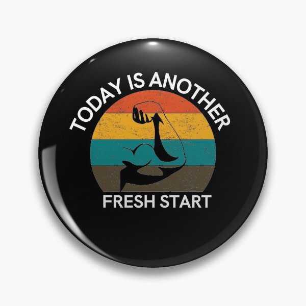 Item preview, Today Is Another Fresh Start - Stay Motivated designed and sold by PrintexDesigns.