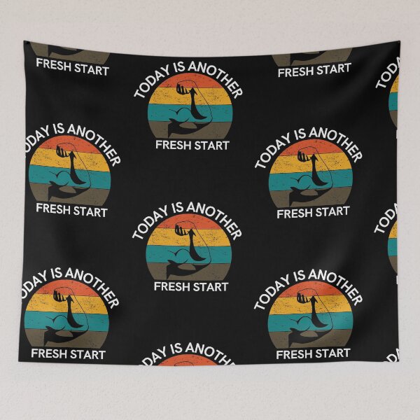 Item preview, Today Is Another Fresh Start - Stay Motivated designed and sold by PrintexDesigns.