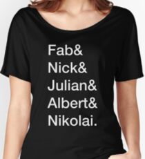 The Strokes .- Women's Relaxed Fit T-Shirt