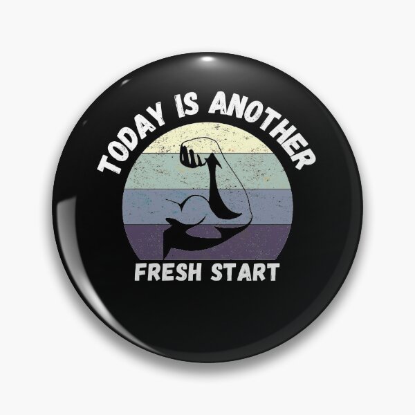 Item preview, Today Is Another Fresh Start - Stay Motivated designed and sold by PrintexDesigns.