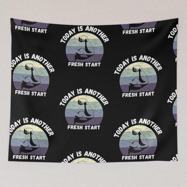 Item preview, Today Is Another Fresh Start - Stay Motivated designed and sold by PrintexDesigns.