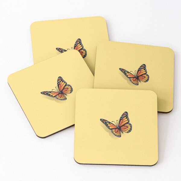 Item preview, Yellow Cute Butterflies Pattern designed and sold by AchillesStore.