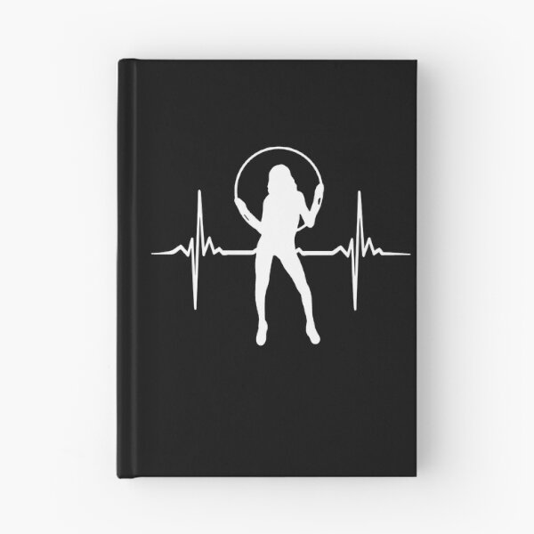 Item preview, HULA HOOP Girl - Heartbeat EKG Heart Line Mama Hullern designed and sold by urban-design.