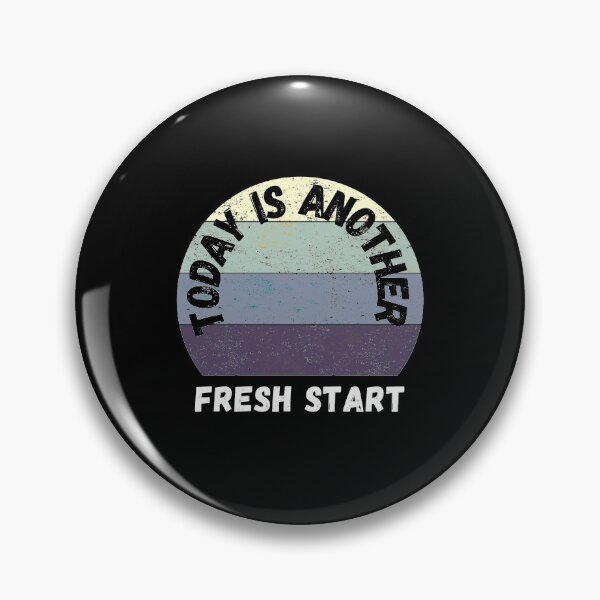 Item preview, Today Is Another Fresh Start - Stay Motivated designed and sold by PrintexDesigns.