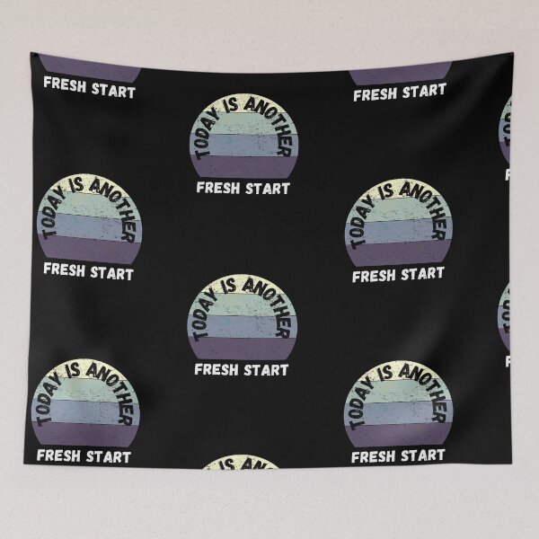 Item preview, Today Is Another Fresh Start - Stay Motivated designed and sold by PrintexDesigns.