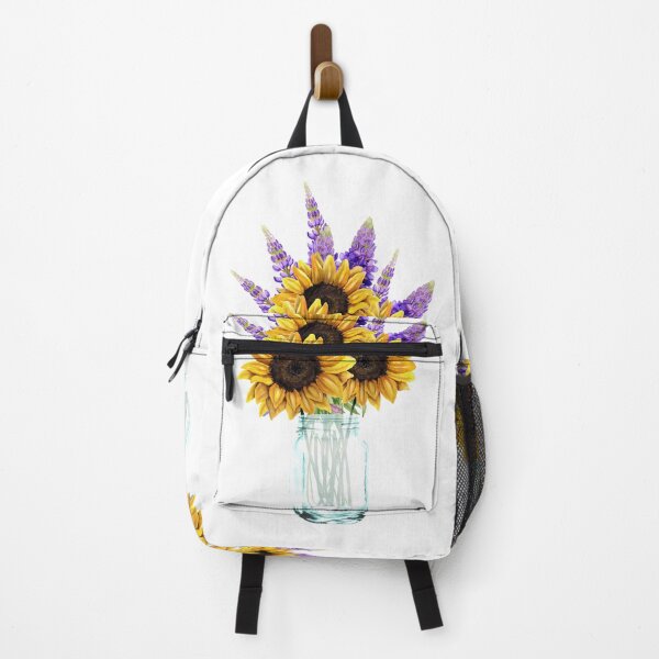 Item preview, Bouquet of Lavender and Sunflowers in Mason Jar designed and sold by Pavnud.
