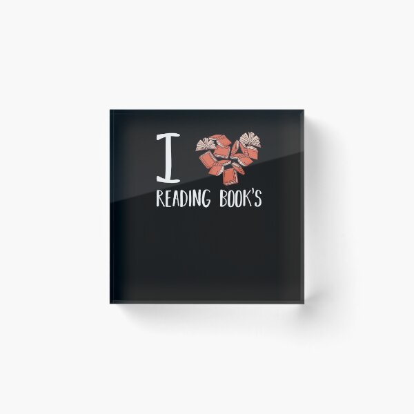 Item preview, I love Reading Book's designed and sold by Grimbart.