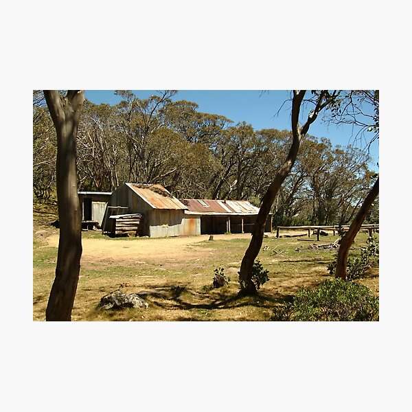 Item preview, Joe Mortelliti Gallery - Bluff Hut on Mt Stirling, alpine Victoria, Australia.  designed and sold by thisisaustralia.