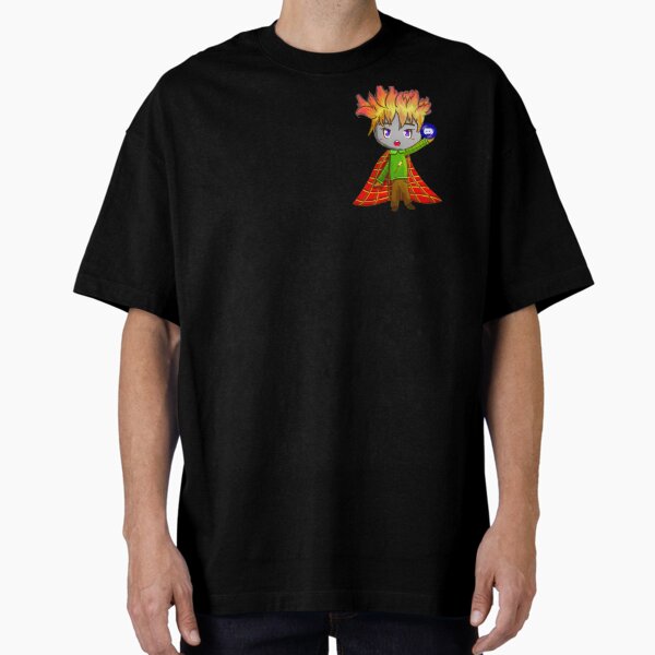 Cozy Campfire Human! Chibi Version! Oversized T-Shirt