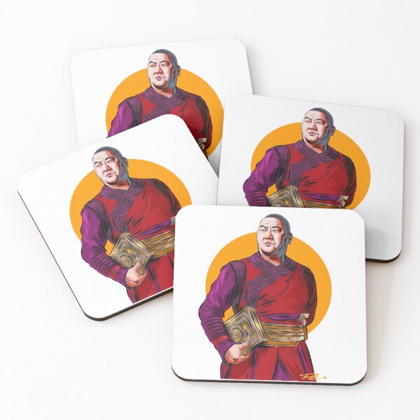 Item preview, Benedict Wong - An illustration by Paul Cemmick designed and sold by TIGERDAVER.