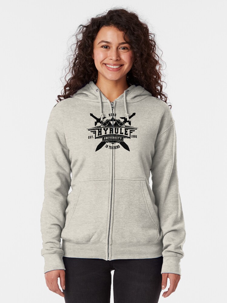 hyrule university hoodie