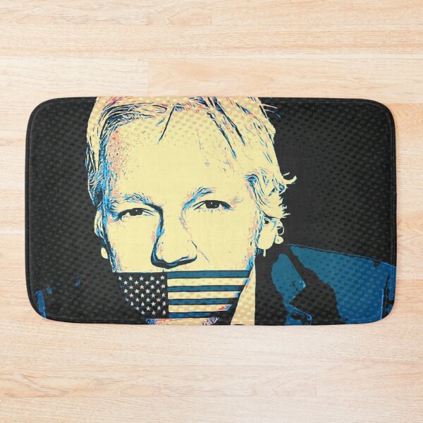 Item preview, Julian Assange Wikileaks - Free Assange, Free Julian designed and sold by REACTIVIST.
