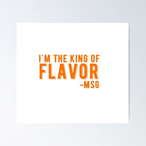 Item preview, MSG King Of Flavour Funny Uncle Roger Quote designed and sold by AritraSur.
