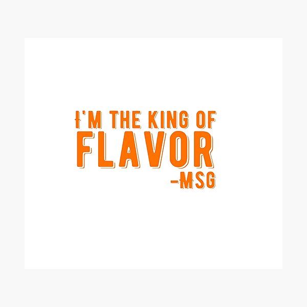 Item preview, MSG King Of Flavour Funny Uncle Roger Quote designed and sold by AritraSur.