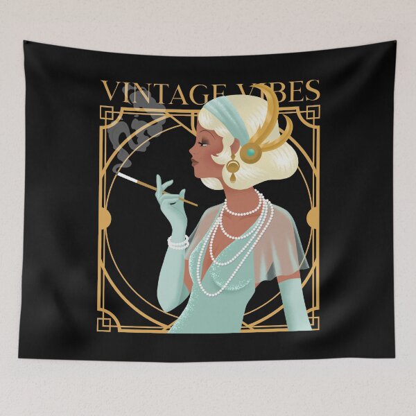 Item preview, Vintage Vibes Design designed and sold by Paula Helit.