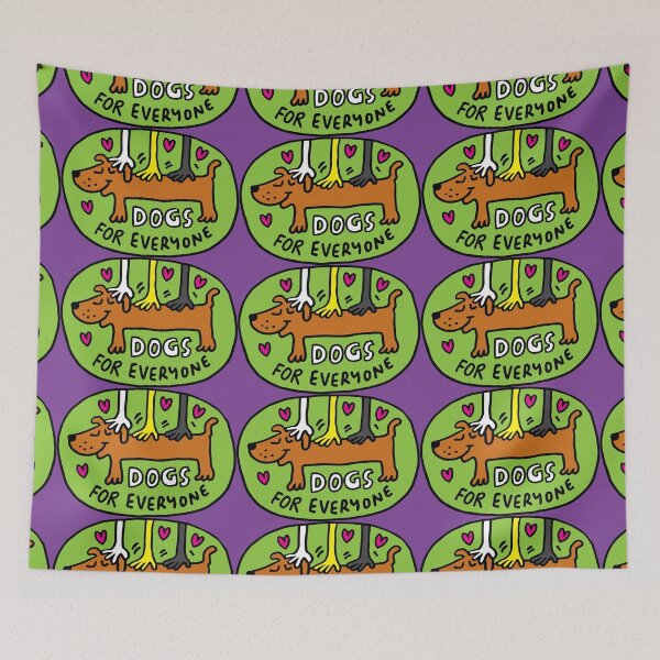 Item preview, Dogs for everyone  designed and sold by happysketchy.