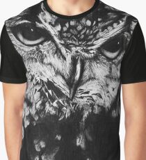 Owl drawing photorealistic Graphic T-Shirt