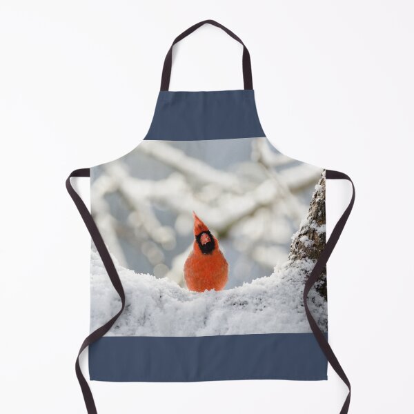 Item preview, Northern Cardinal (male) in the snow designed and sold by rodmacpherson.
